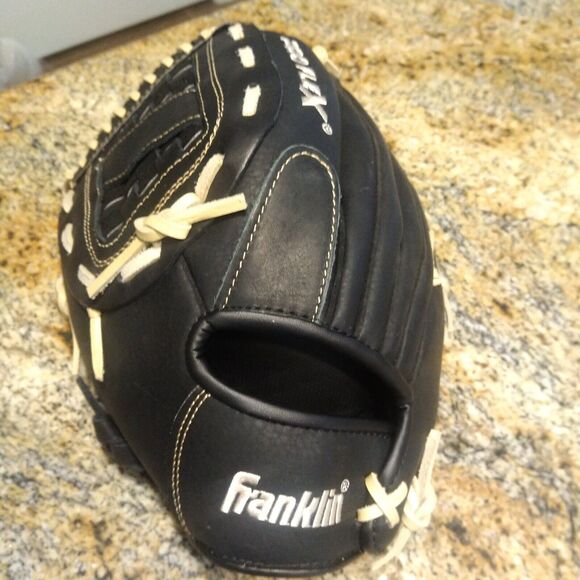 Franklin Pro Flex 4113L 12.5" Hybrid Series Baseball Glove Black Left Handed - Picture 7 of 11